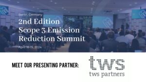 TWS Partners Joins as Presenting Partner for the 2nd Scope 3 Emission Reduction Summit