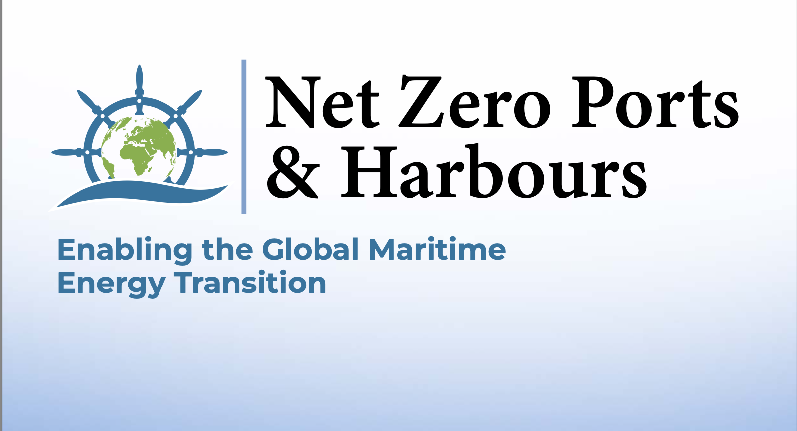 Net Zero Ports & Harbours Summit