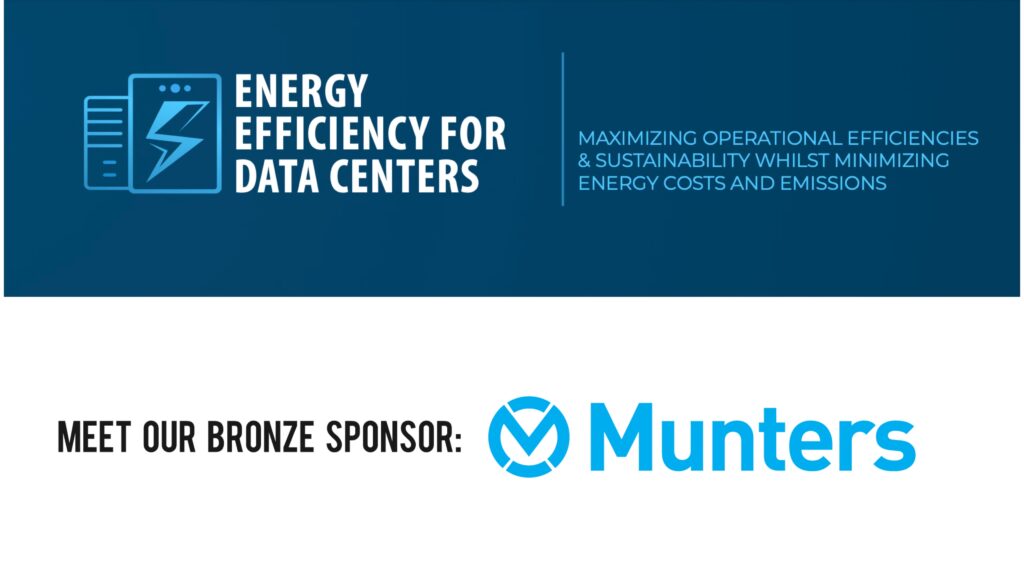 Munters Joins As Bronze Sponsor For the Energy Efficiency For Data Centers Summit