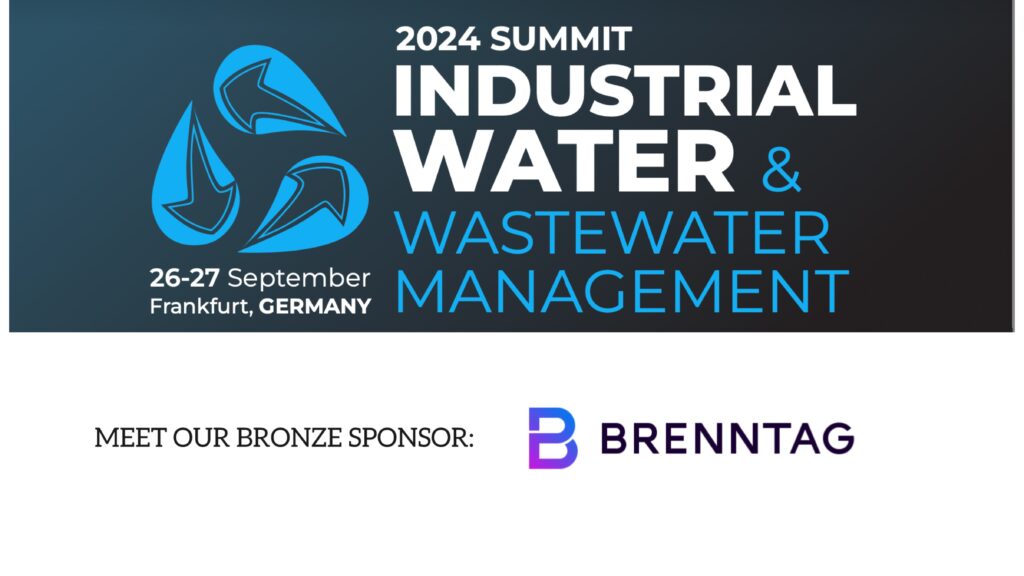 Brenntag Joins as Bronze Sponsor For Industrial Water & Wastewater Management Summit