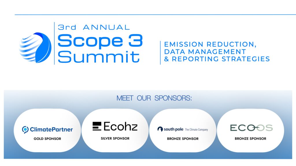 Event Partners: 3rd Annual Scope 3 Summit