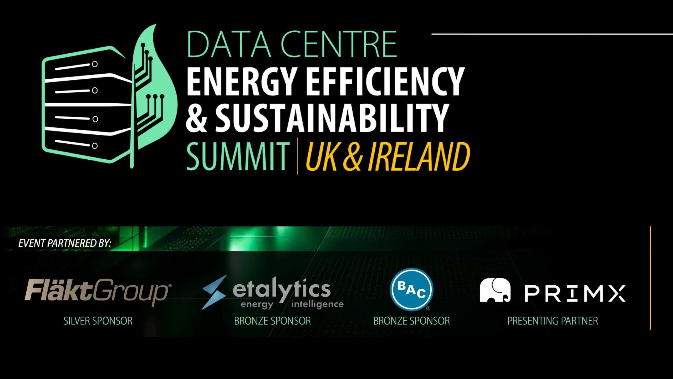 Event Partners Of The Data Centre Energy Efficiency and Sustainability Summit - UK & Ireland