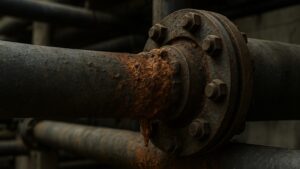 Corrosion in Industrial Pipe Networks