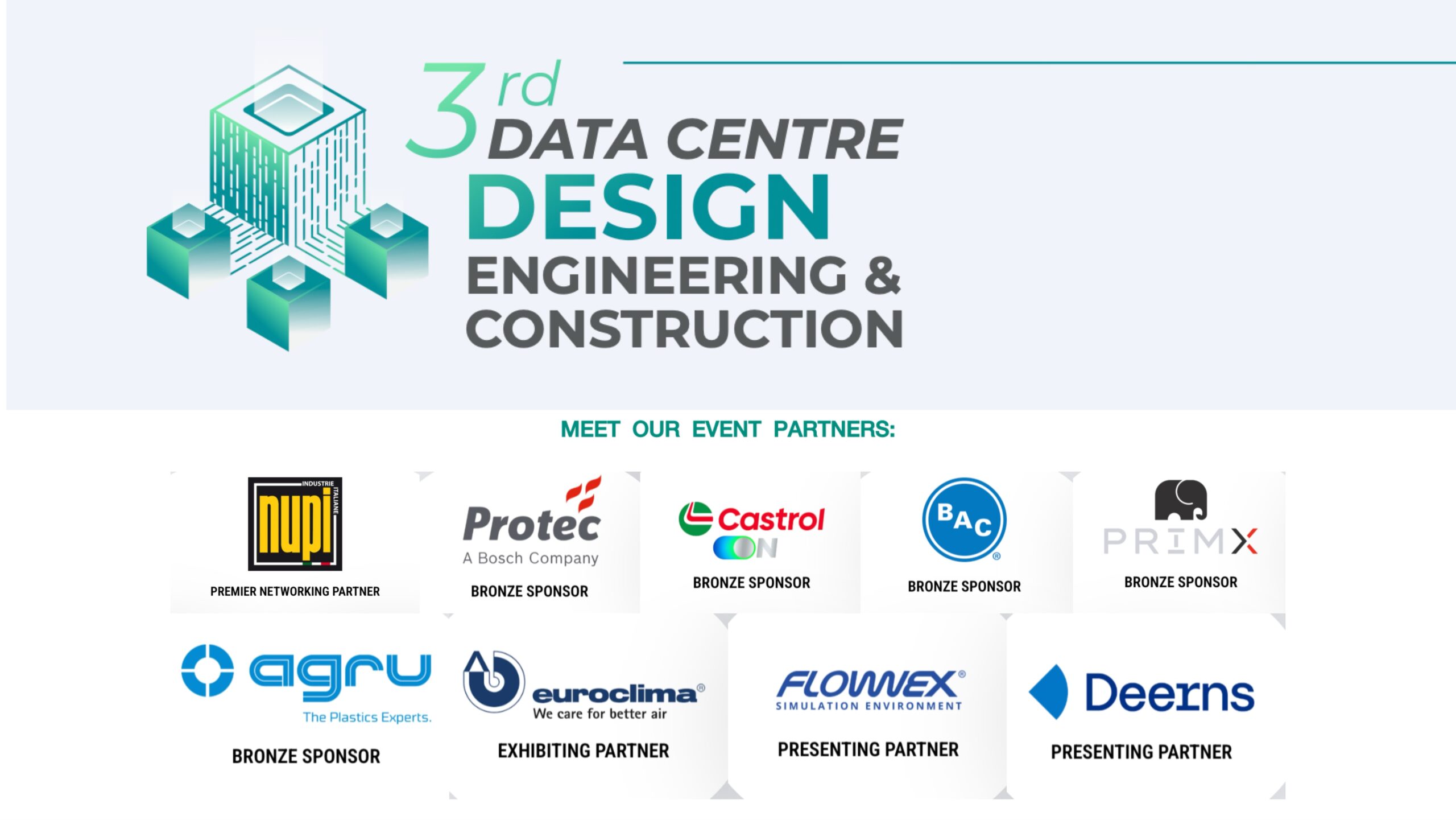 Event Partners: 3rd Data Centre Design, Engineering, & Construction Summit