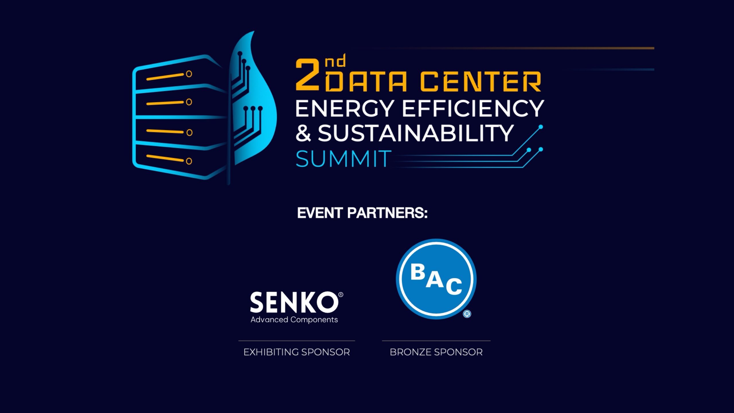 Event Partners: 2nd Data Center Energy Efficiency & Sustainability Summit