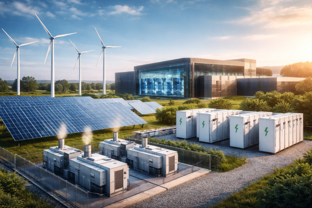 Microgrid Islanded Power Systems: Why Data Centres Are Moving Off-Grid
